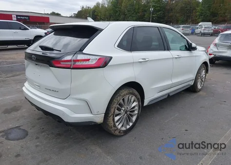 2020 Ford Edge Titanium from USA, damaged, VIN 2FMPK3K96LBA53628